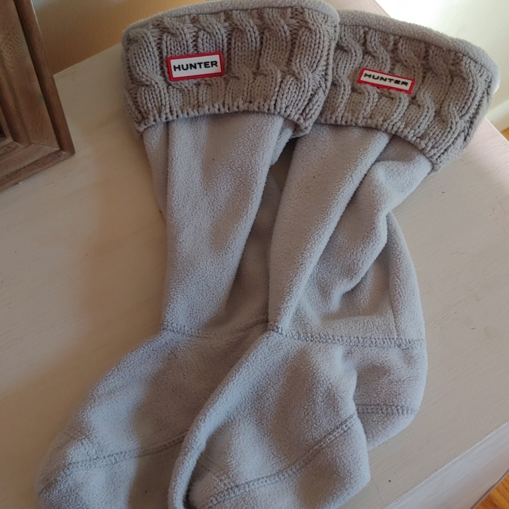 Gray Hunter Boot Socks